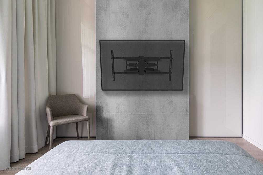 Neomounts WL40-550BL18 Supporto TV a parete 43-75" - mobilità completa - montaggio facile